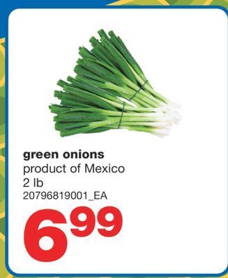 Wholesale Club Green onions, 2 lb offer