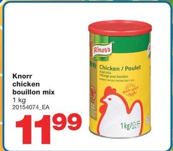 Wholesale Club Knorr chicken bouillon mix, 1 kg offer