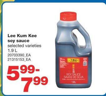 Wholesale Club Lee kum kee soy sauce, 1.9 l offer