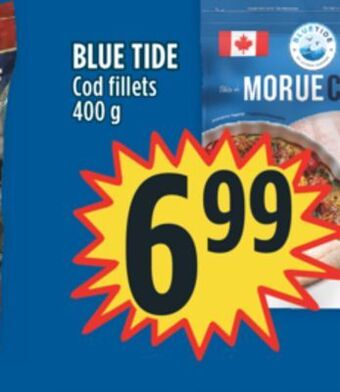 Marché Adonis Blue tide cod fillets offer