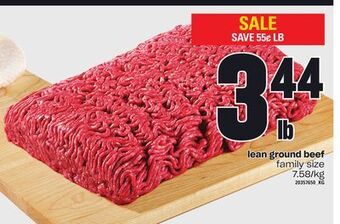 Zehrs Markets Lean ground beef offer