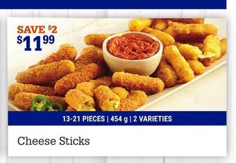 M & M Food Market Cheese sticks offer