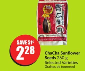 FreshCo Chacha sunflower seeds 260 g selected varieties offer