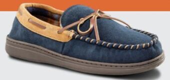 Mark's Men's hand-sewn slippers offer