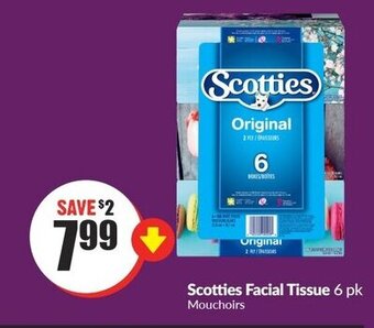 FreshCo Scotties Facial Tissue 6 pk offer