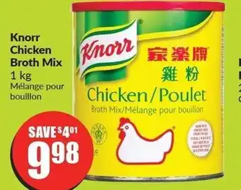 FreshCo Knorr Chicken Broth Mix 1kg offer
