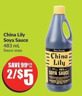 FreshCo China Lily Soya Sauce 483Ml offer