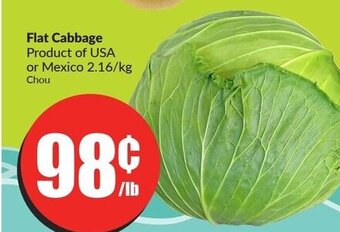 FreshCo Flat Cabbage offer