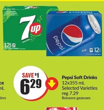 FreshCo Pepsi Soft Drinks 12x355 mL offer