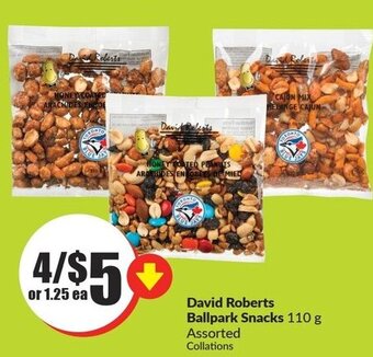 FreshCo David Roberts Ballpark Snacks 110 g offer