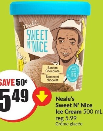 FreshCo Neale's Sweet N' Nice Ice Cream 500 mL offer
