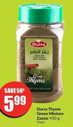 FreshCo Durra Thyme Green Mixture Zaatar 450 g offer