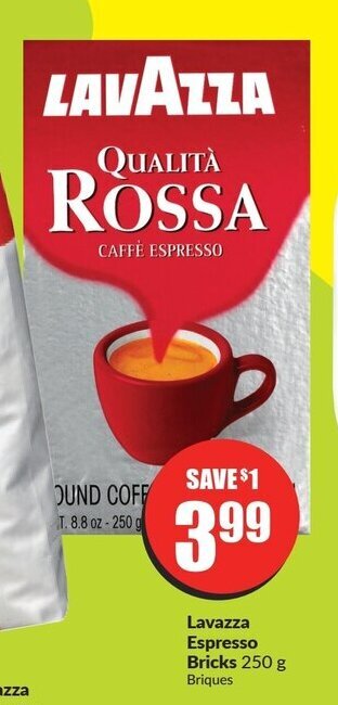 FreshCo Lavazza Espresso Bricks 250 g offer