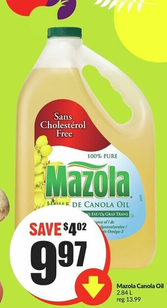 FreshCo Mazola Canola Oil 2.84 L offer