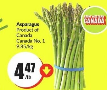 FreshCo Asparagus offer