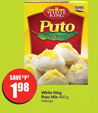 FreshCo White king puto mix offer