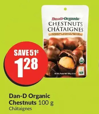 FreshCo Dan-d organic chestnuts offer