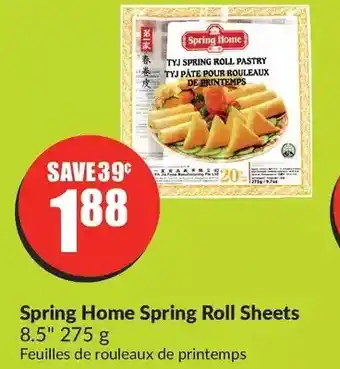 FreshCo Spring home spring roll sheets offer