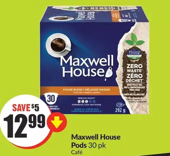 FreshCo Maxwell house pods offer