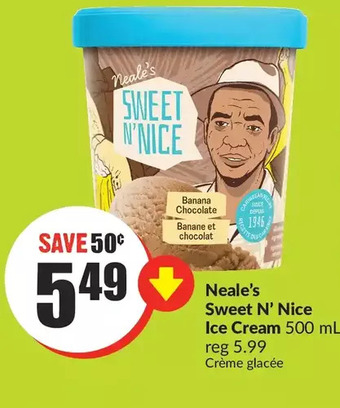 FreshCo Neale's sweet n' nice ice cream offer