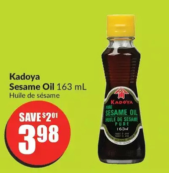 FreshCo Kadoya sesame oil offer
