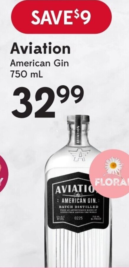 Sobeys Aviation American Gin 750 mL offer