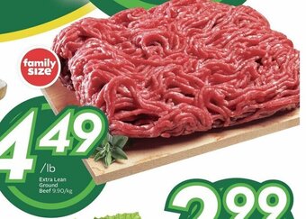 Sobeys Extra Lean Ground Beef offer