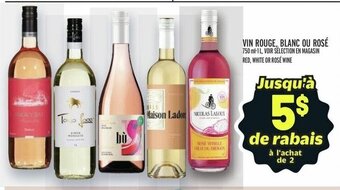 Metro VIN ROUGE 750 ml-1 L offer