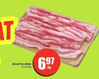 FreshCo Sliced Pork Belly offer