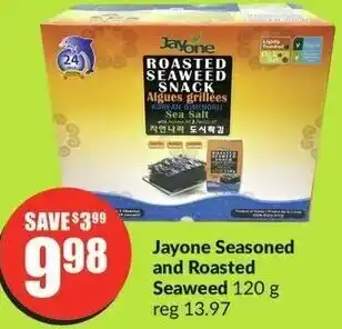 FreshCo Jayone Seasoned and Roasted Seaweed 120 g offer