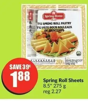 FreshCo Spring Roll Sheets 8.5" 275 g offer