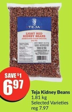 FreshCo Teja Kidney Beans 1.81 kg offer