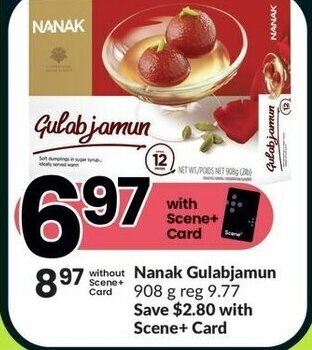 FreshCo Nanak Gulabjamun 908G offer
