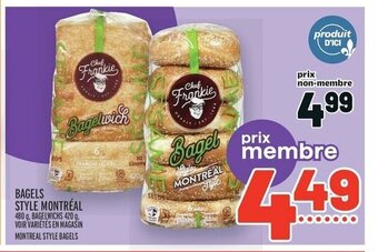 Metro MONTREAL STYLE BAGELS offer