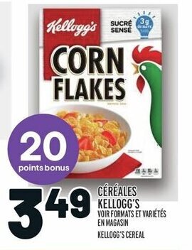 Metro KELLOGG'S CEREAL offer