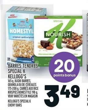 Metro KELLOGG'S SPECIAL K CHEWY BARS offer