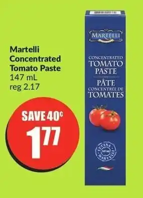 FreshCo Martelli Concentrated Tomato Paste 147ml offer