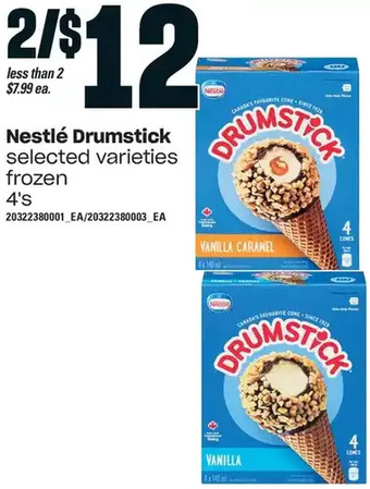 Loblaws Nestlé drumstick offer