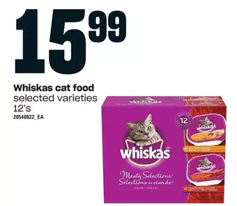Loblaws Whiskas cat food offer
