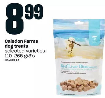 Loblaws Caledon farms dog treats offer