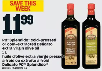 Independent Grocer Pc splendido cold-pressed or cold-extracted delicato extra virgin olive oil offer