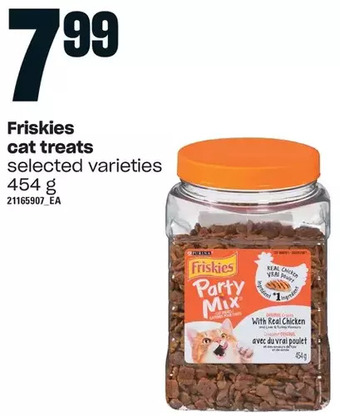 Loblaws Friskies cat treats offer