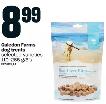 Independent Grocer Caledon farms dog treats offer