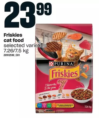 Independent Grocer Friskies cat food offer