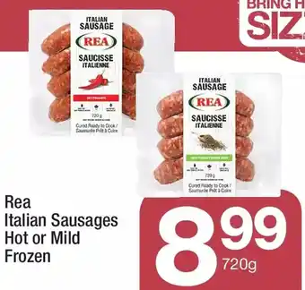 Highland Farms Rea italian sausages offer