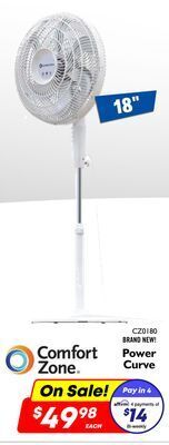 Factory Direct Comfort zone power curve 2-in-1 offer