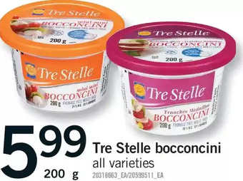 Fortinos Tre stelle bocconcini offer