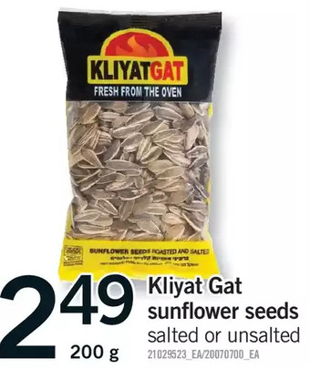 Fortinos Kliyat gat sunflower seeds offer