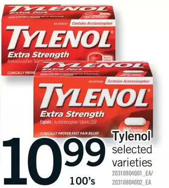 Fortinos Tylenol offer