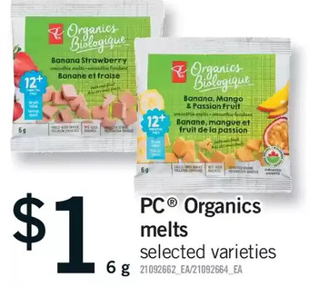Fortinos Pc organics melts offer
